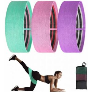 ZESTAW 3 GUM treningowych DO ĆWICZEŃ FITNESS - MINI BAND